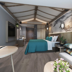 LVT Elite Plankor med korkbaksida, Mörk natur 273