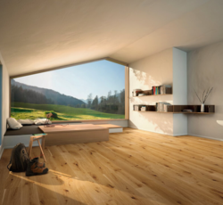 Parador Trägolv Basic 11-5 - Ek, Planka Rustik matt lack