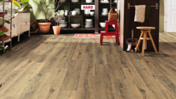 Haro laminatgolv Aqua - Plankegolv, Ek Metallic natur