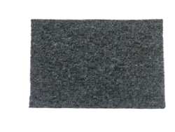 Dansk Berber Antracit golvmatta - REST 190X400 CM