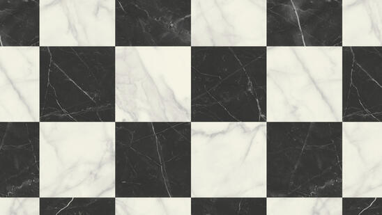 Tarkett Iconik T-Extra, Logis - Svart & Vit