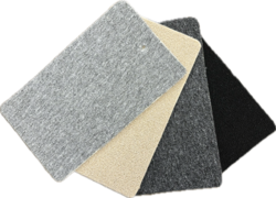 Zorba+ - Billig bouclé vägg-till-väggmatta - REST ANTHRACITE 105X400 CM.