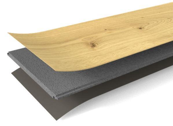 Parador Modular One, Hydron - Ek Atmosphere slipad autentisk struktur, Planka