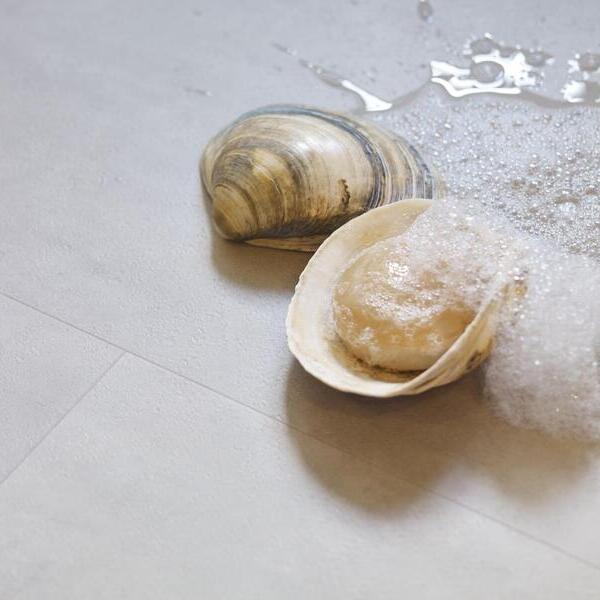 BerryAlloc vinylgolv, Comfort 55 Tile, Cement Ljusgrå