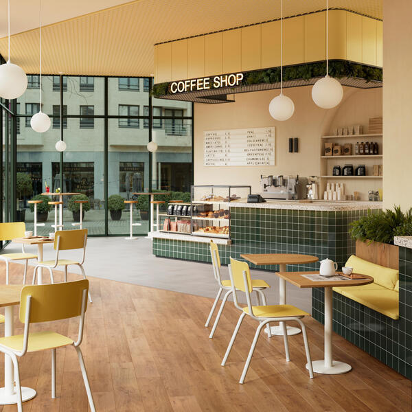 BerryAlloc vinylgolv, Zenn Gluedown 55 plankor, Caïro