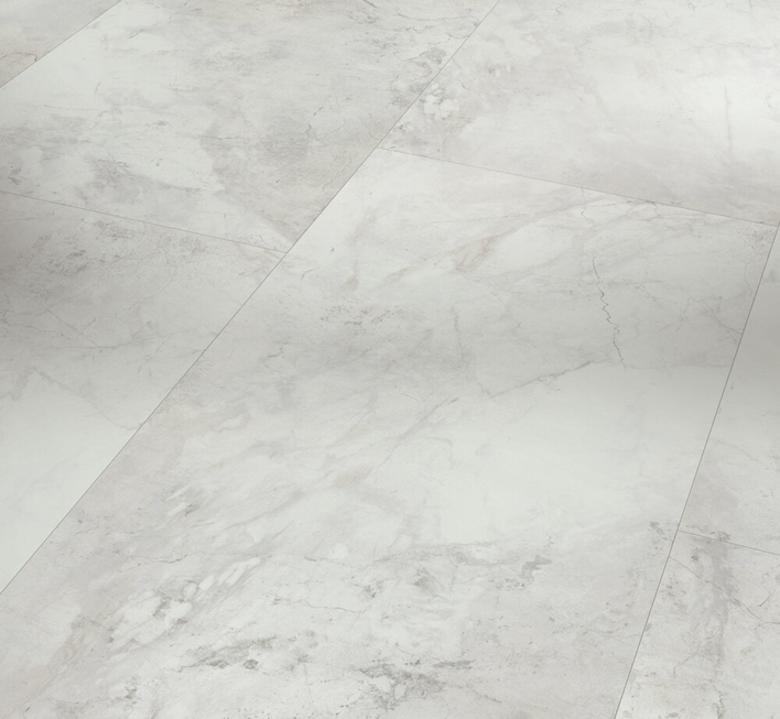 Parador vinyl Trendtime 5 - Marmor Abbey vit, stor platta