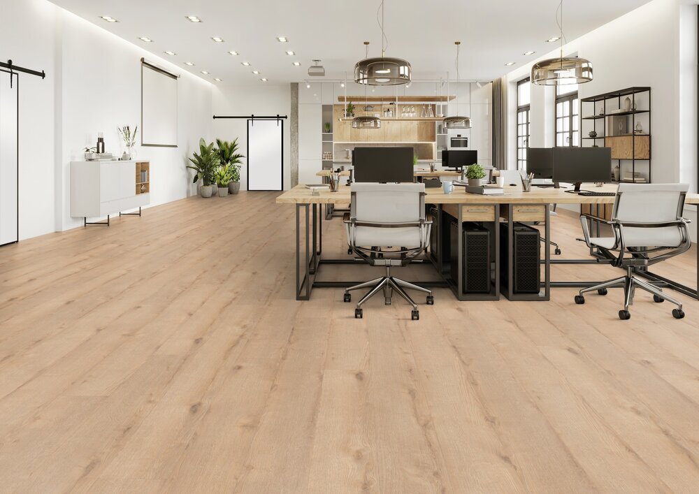 Wood Edition Comfort, Lång planka, Ek Lübeck