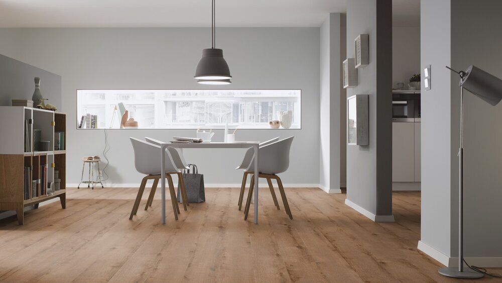 Wood Edition Comfort, lång planka, Oak Washington