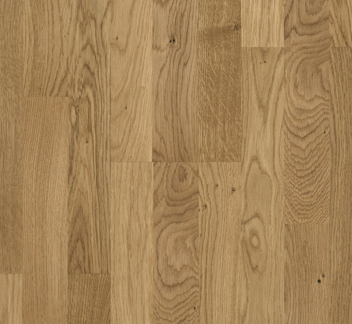 Parador Trägolv Basic 11-5 - Ek, 3-stavs SB kvistig Rustk matt lack