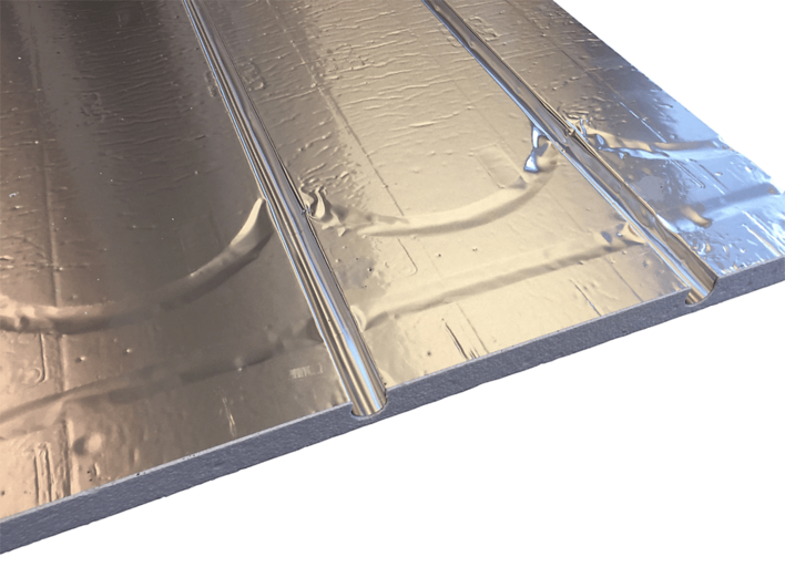 Nordic Fos, Golvvärmeplatta 25 mm för 16 mm slang