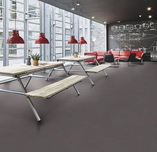 Linoleumgolv Marmoleum  Concrete - Red Shimmer