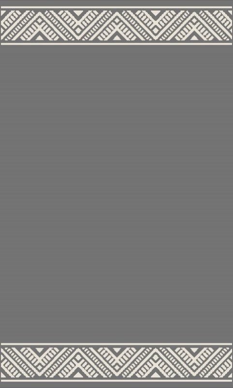 Utomhusmatta, Brussels weave Lines Grey - RESTPARTI