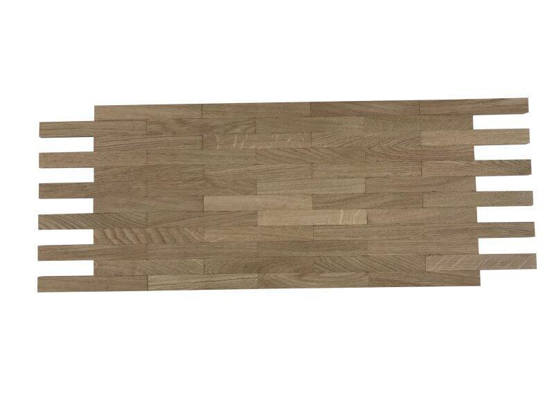 Ek mosaik i engelskt förband - fingerparkett