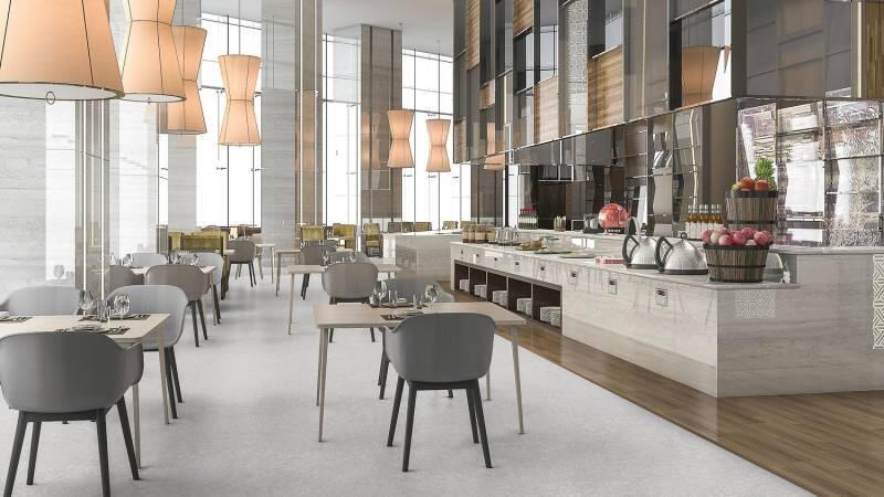 Tarkett iQ Megalit - Ljusgrå