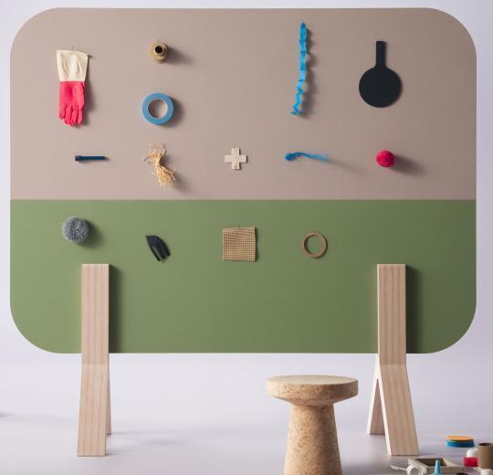 Forbo Bulletin Board - Brown Rice