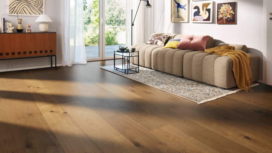 Haro plankgolv - Afrikansk Ek Light invisible Universal borstad nL+