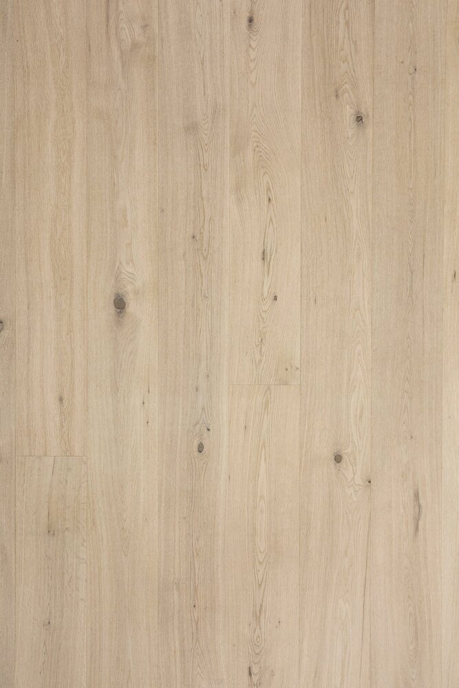 Ek Planka rustik vit mattlack