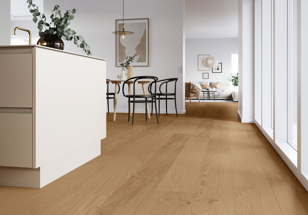 Moland Super Ek Wideplank - Avon Sand Oak