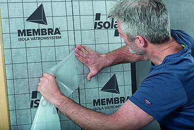 Nordic Fos, Våtrumsmembran - 6,75 m²
