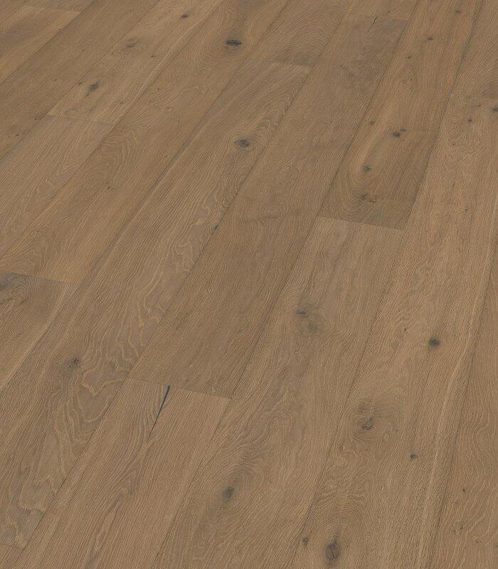 Ek Jungfrau Planka Borstad Mattlack