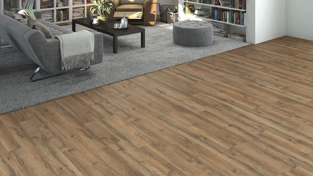 Laminatgolv, 2-stavs Ek Calabria