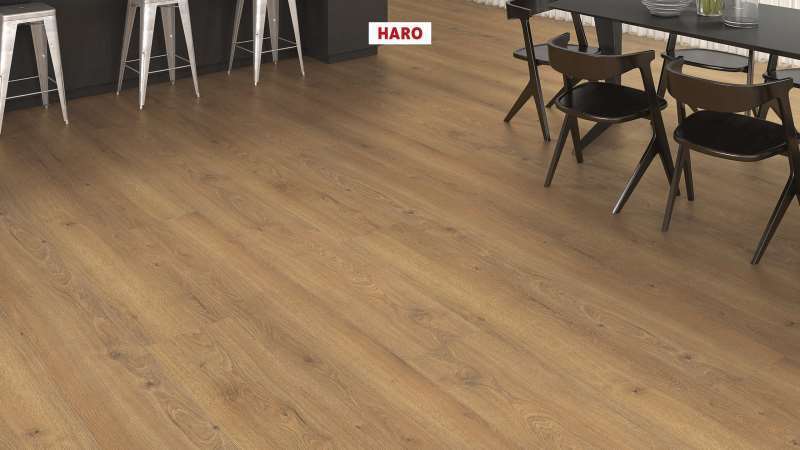 Haro laminatgolv, Grand Via Aqua - Ek Flavia natur