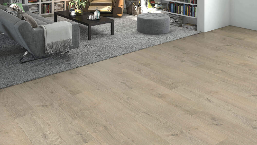 Haro laminatgolv - Plankgolv, Ek Torri grå