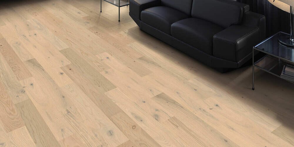 Sillben storformat Prestige - Ek ljusvit Sauvage borstad nD