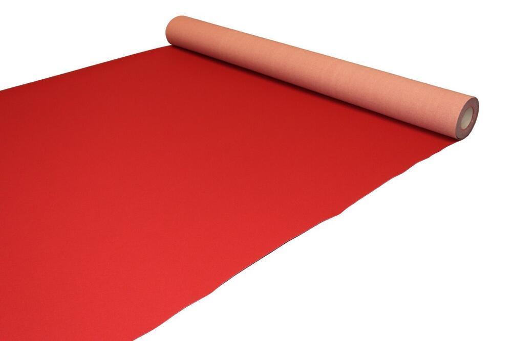 Bordeauxröd löpare i nålfilt - 2 meter bredd - REST 260X200 CM.