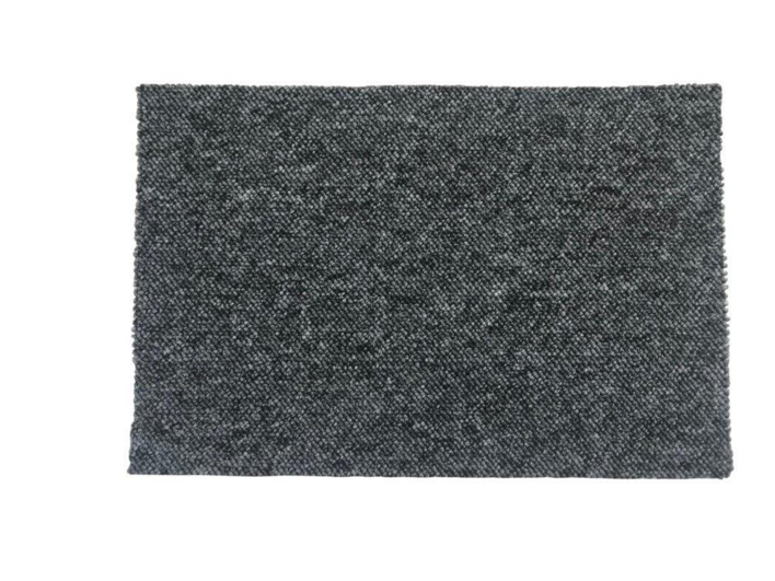 Dansk Berber Antracit golvmatta - REST 190X400 CM
