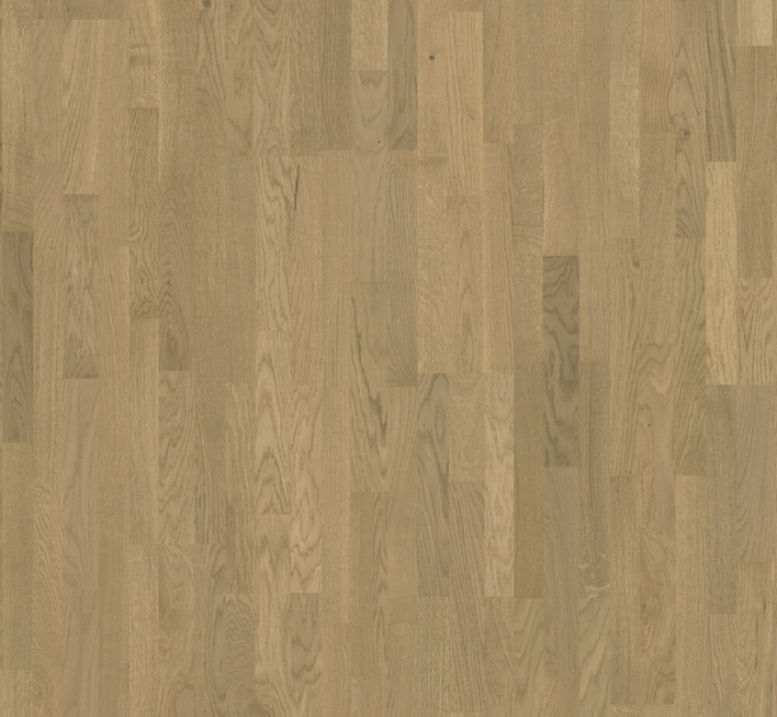 Trägolv Classic 3025 - Ek Malbec lätt vittonad, 3-stavs vit matt lack