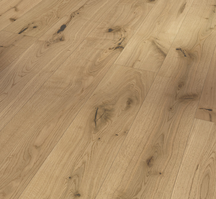 Parador Trägolv 3025 - Ek, Chianti lätt vitad stav, vit matt lack