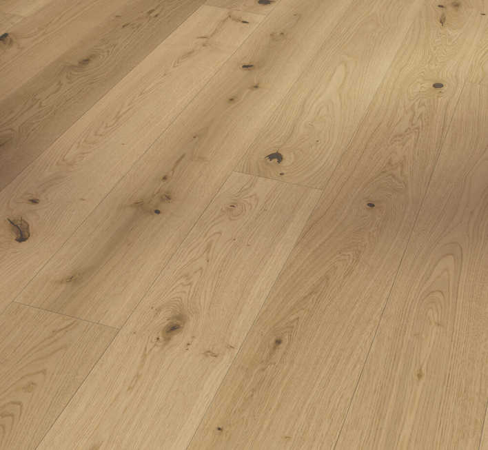 Parador Trägolv Trendtime 4 - Ek Lugana lätt vittonad borstad, Planka