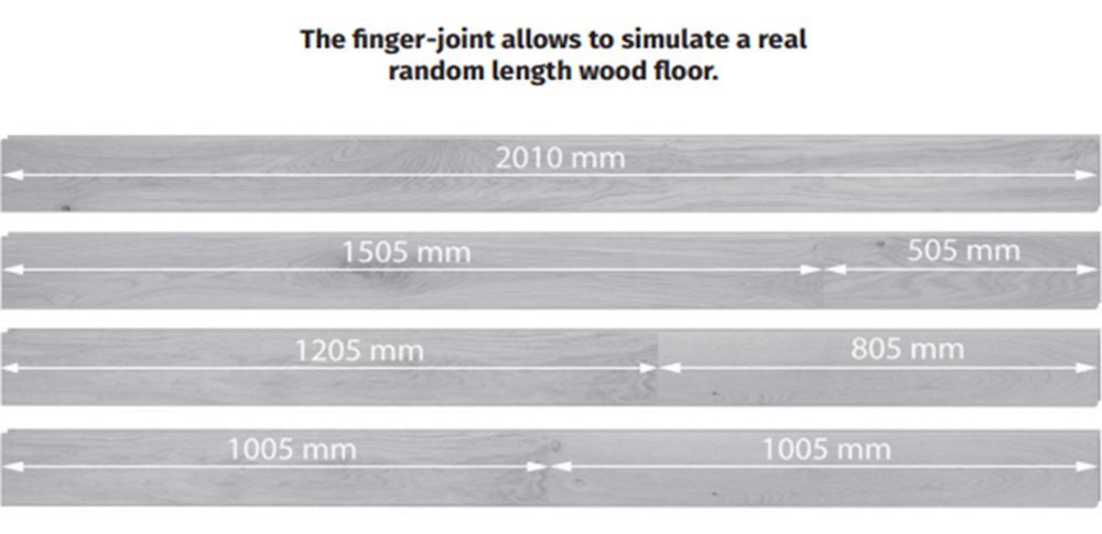 Panaget First Fransk Ek Trägolv- Mix Bois Flotté