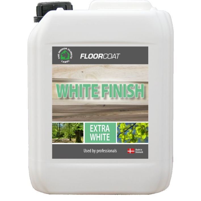 Floorcoat Extra white finish vit lack