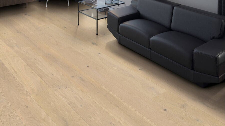 Haro plankegolv - Ek ljusvit Universal borstad nL+