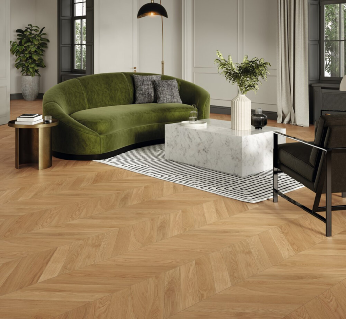 Parador Sillben Trendtime 10 - Chevron 45°, Ek Natur matt lack