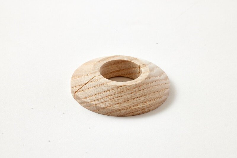 Rörrosetter, Ask - Till rör dim. 22 mm.