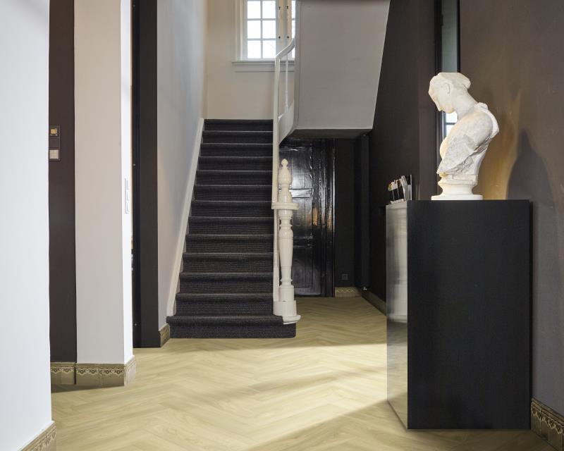 Vinylgolv fiskbensmönster - Feelings Laurel oak - REST 525X395 CM.