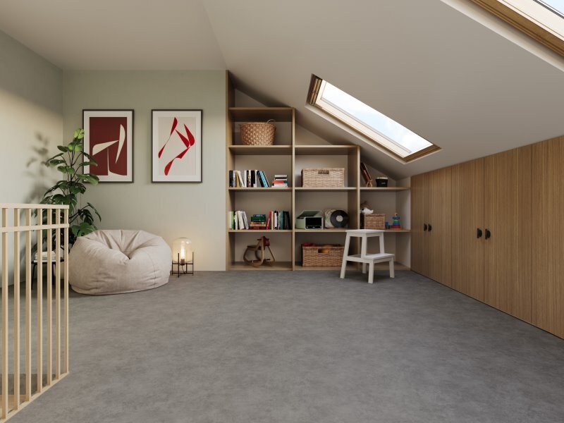 Studio Casa Vinylgolv - Padua Beton - REST 440X400 CM.