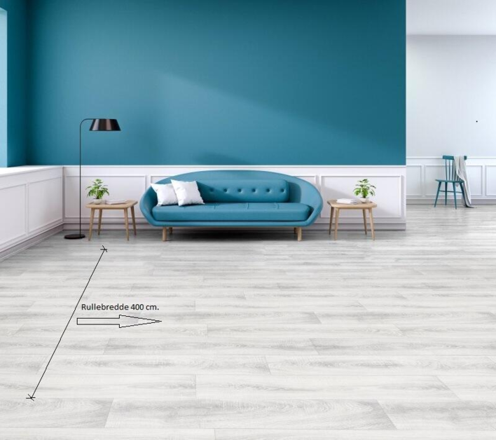 Bonus Vinylgolv - Ljus Ek - REST 240X400 CM.