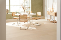 Timberman Slotsplank - Ask Prime borstad, Ultramatt lack vit