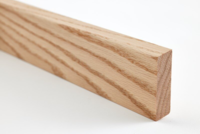 Moland Vändbara golvlister, Ek 15x55 mm.